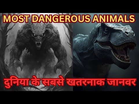 7 Most Dangerous Animals of All Time , दुनिया के सबसे खतरनाक जानवर