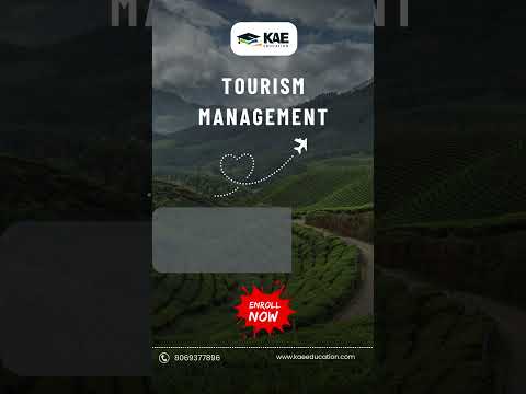 Best Tourism management Course By KAE Education