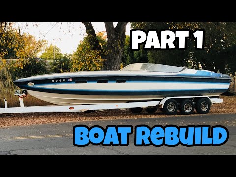 New Project Boat Restoration  (Part 1) Total Rebuild!! Nordic