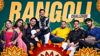 Ultimate Rangoli Making Challenge with S8UL🚀🔥Diwali special