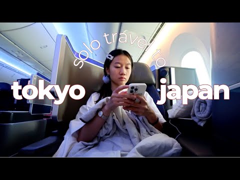 Solo Trip to Tokyo, Japan for the First Time ✈️ United Business Class, Travel Tips, Japan Guide