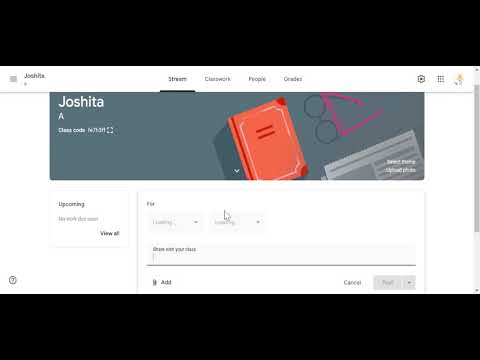 How to create a classroom in Google Classroom || By Joshita's Amazing World
