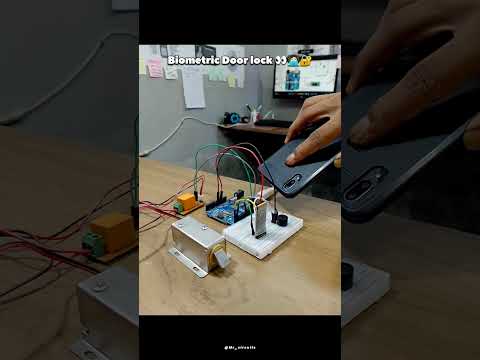 Amazing Door lock 🔐👀🧑🏻‍💻 | #shorts  #arduino #electronic #engineering #electronics