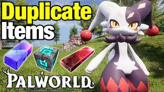 Console DUPLICATE ITEM GLITCH in Palworld 1.0 Update