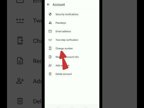 Whatsapp number change kaise kare || how to change whatsapp number #shorts #whatsapp