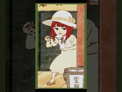 マイクラで『推しの子』の動くドット絵を作ってみた！#Shorts