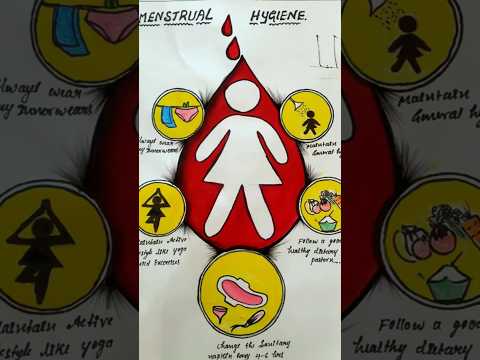 menstrual hygiene poster making ideas #menstrualhygiene #posterforcompitition