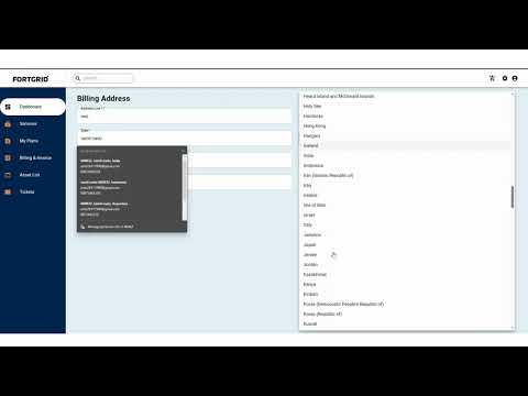 Customer portal