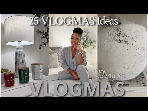 VLOGAMS Day 1| 25 VLOGMAS IDEAS for VLOGMAS 2022