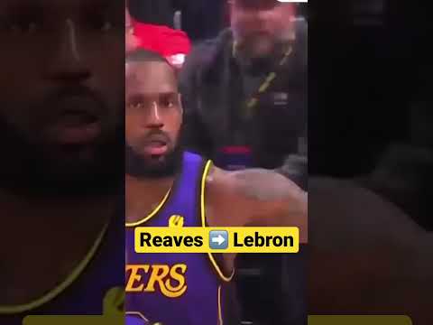 REAVES 👑 LEBRON #nba #nbatoday #nbahighlights #lakers #lebronjames #reaves #lakersnation #king