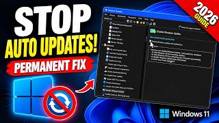 How to Permanently Disable Windows Automatic Updates in Windows 11 (2026 Easy Guide)