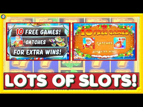 Christmas Big Bass Arcade! & Lots of Slots & Bonuses!!