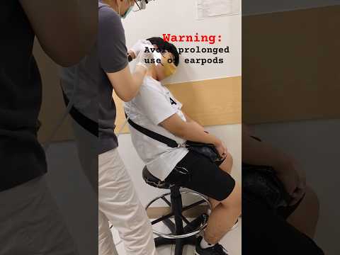 WARNING ⚠️: EAR PAIN! Avoid PROLONGED use of earpods I For Awareness I  #shortvideo