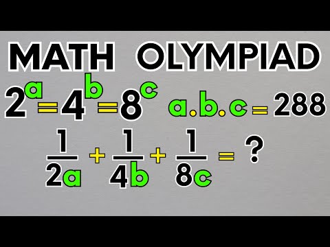 Germany Math Olympiad Question | Can You Solve This? | Exponential Equation