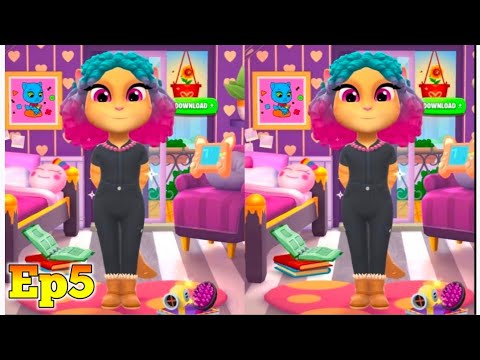 Live My Talking Angela 2 Gameplay 2025 Funny Cat 🐈😺⭐ Ep5 | By DARA YT