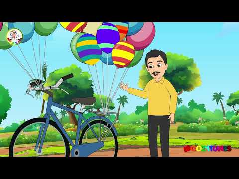 गुब्बारे वाला | Gubbare Wala | Hindi Poem | #moozytunes #kidsmusic #learning #funny #nurseryrhymes