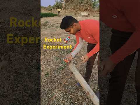 Rocket experiment #experiment