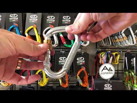 CT Snappy Steel Screw Lock Carabiner