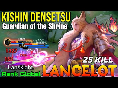 Guardian of the Shrine Lancelot New Kishin Densetsu Skin - Top Global Lancelot by Lanskight. - MLBB