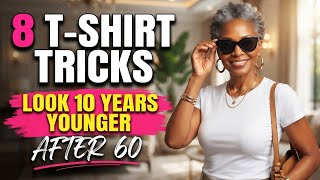 8 T-Shirt Styling Tricks That Make Black Women Over 60 Look Chic, Expensive & Timeless