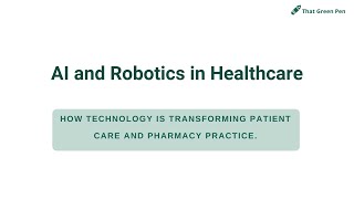 AI and Robotics in Healthcare