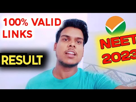 NEET 2023 RESULT DECLARED || CHECK WITH THESE LINKS | 100 % OPEN