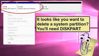 How to Delete Windows Partitions with DiskPart