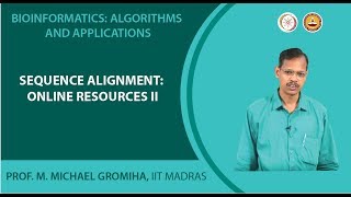 Sequence alignment: Online resources II