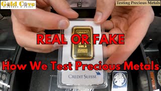 Genuine or FAKE?! How Do Bullion Dealers Test Your Precious Metals?