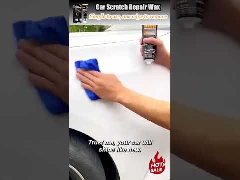 Car Scratch removal Wax #shorts