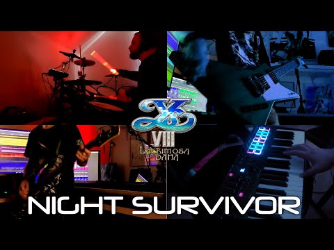 Ys VIII - Night Survivor | Drum & Bass Cover