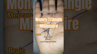 Money triangle #palmistry #money #fyp #palmreading #rich