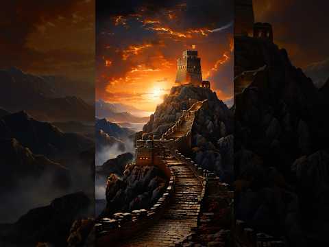 Great Wall of China:  Incredible Facts You Didn’t Know 🏯🌏 #HistoryByte #GreatWallOfChina
