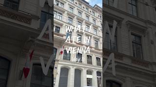 Eating in Vienna 🇦🇹 #vienna #viennadiaries #viennafood #austria #austriavlog #europe #trip #food