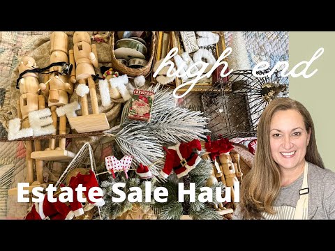 Estate Sale Haul | High End Finds