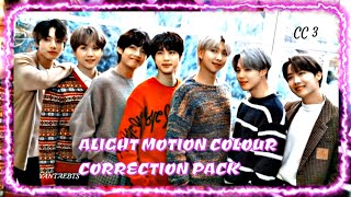 |VANTAEBTS| COLOUR CORRECTION PACK #alightmotion #tutorials #alightmotionedit #alightmotioncoloring