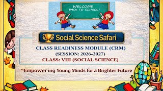 Class 8 Social Science Day 1 📚 | Geography + Weather + Farming + MCQs