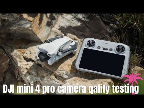 DJI mini 4 pro camera qality testing || DJI mini 4 pro beach drone shorts #drone #dji
