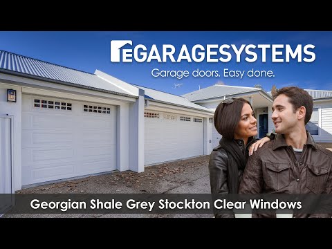 Centurion’s Georgian Shale Grey Stockton Garage Door