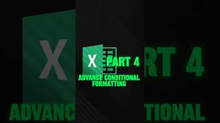 Advance Conditional formatting in Excel #shorts #excel