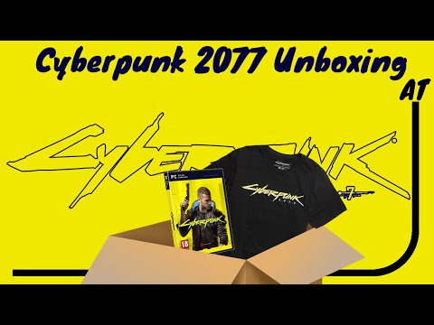Cyberpunk 2077 Unboxing and First Impressions.
