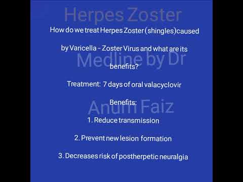 Treating Herpes Zoster(Shingles)