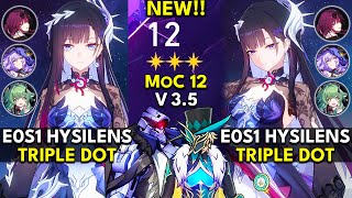 E0S1 Hysilens Triple DoT | Memory of Chaos Floor 12 (3 Stars) | Honkai: Star Rail 3.5 Early Access