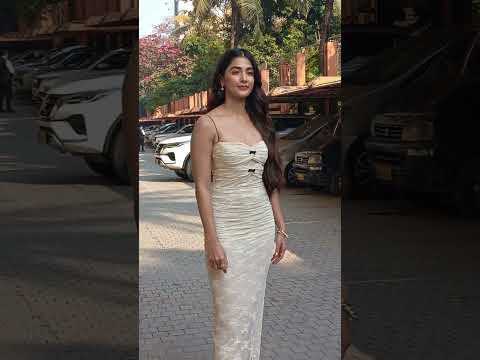 Pooja Hegde Spotted in Juhu Promoting Deva