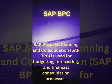 SAP BPC