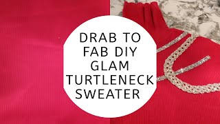 Embellished BlingTurtleNeck , #shorts #shortsfired #quickdiy 2020
