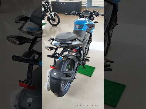 brand new bajaj NS 125 bluecolor 💙 💙 bike #foryou #video @ymnvlogs