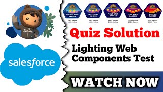 Lightning Web Components Tests | Salesforce Trailhead | Quiz Solution