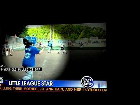 Little League 6-Year-old Turns Unassisted Triple Play