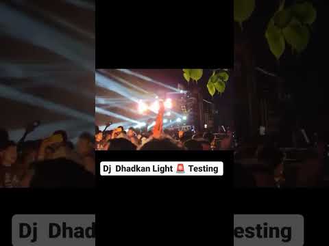 Dj Dhadkan Light Testing Kabad Yatra 2024 #djdhadkanmeerut